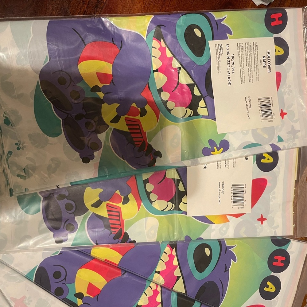 Disney Stitch Party Banner